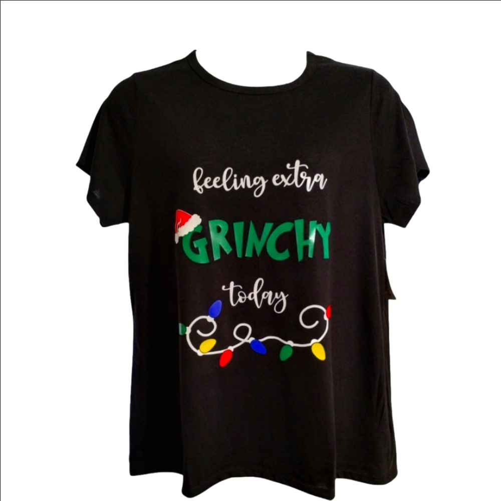 Torrid Feeling Extra GRINCHY Today Plus Size Tee NWT 18 20 22 24 26 28 30